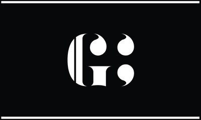 GC, CG, G, C, Abstract Letters Logo Monogram
