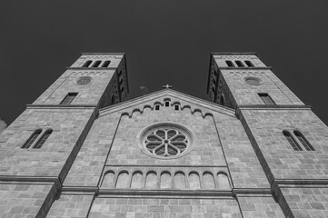 Siroki Brijeg, Bosnia Herzegovina. The Franciscan Convent of the Assumption