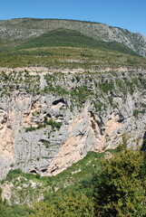 Canyon du Verdon in the south of France