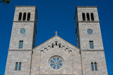 Siroki Brijeg, Bosnia Herzegovina. The Franciscan Convent of the Assumption