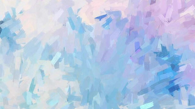 blue abstract watercolor background , impressionism art style animated video