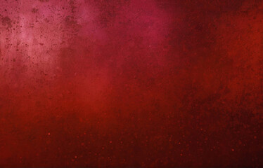 Obraz premium grunge background with effect, Dark dirty red marsh oily abstract vintage background. Color gradient template. Light spot. Matte, shining. Brushed, rough, grainy, grungy surface for products