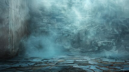 Ethereal Mist in Stone Chamber