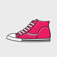 Sneakers design vector illustration.sports style footwear shoes