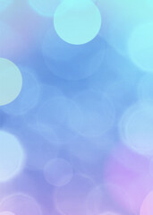 Blue bokeh background banner for Party, ad, event, poster and various design works