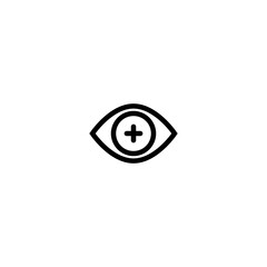 Obraz premium A lens in the eye
