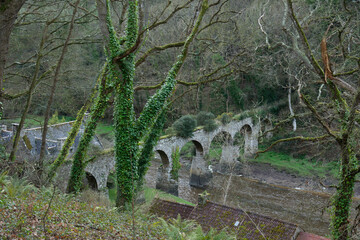 L'aqueduc du Guindy dans le Trégor - Bretagne France 