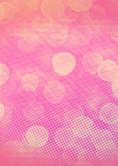 Pink bokeh background banner for Party, ad, event, poster and various design works