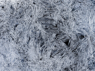 Winter Patterns - Ice Crystals on a Creek