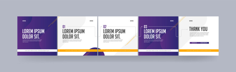Minimal & clean editable LinkedIn and Instagram carousel post banner. Microblog Carousel post template for social media, tips, fitness, coach multiple purposes.