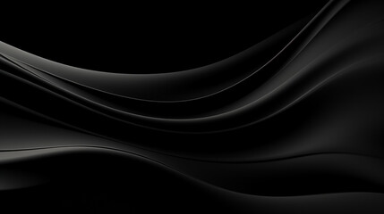 Obraz premium Abstract black background illustration suitable for versatile presentations and creative projects. Perfect template for modern