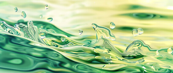 green water AI generated