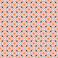 Multi color seamless abstract pattern. Background and backdrop. Multi Colored. Colorful ornamental design. Colored mosaic ornaments. Vector graphic illustration. EPS10.