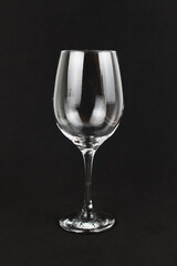 empty wine glass