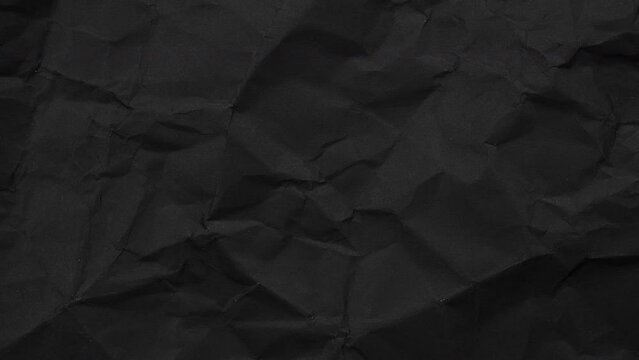 crumpled black paper Quick page turning