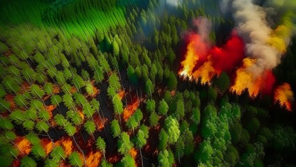 forest fire