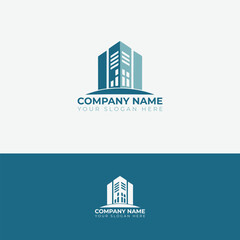 Corporate logo with real estate home home solution logo concept