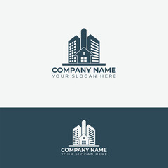 Illustration graphic Real estate of house building logo design