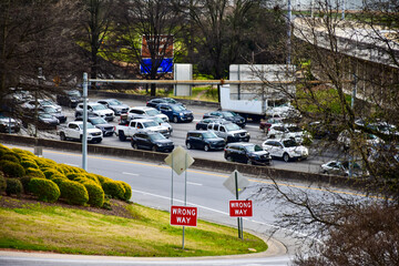 Heavy Traffic in Atlanta Georgia 