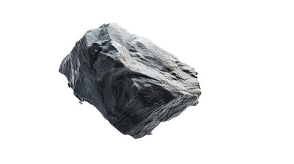 Fototapeta premium Falling Rock isolated on white or transparent background