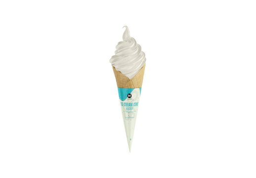 Ice Cream Cone Mockup