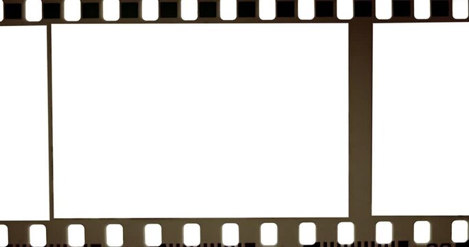Film frames jam and glitch