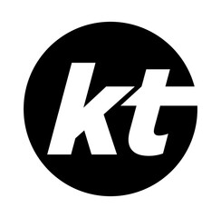 KT brand monogram