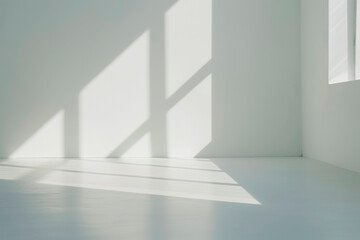 An original background image for design or product presentation, with a play of light and shadow,...