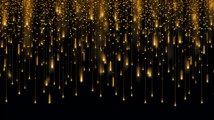 Naklejka premium Glitter particles, suitable for parties, posters, greeting cards, Christmas and New Year