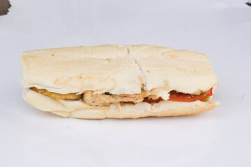 Golden Crunch: Delicious Chicken Milanese Sandwich