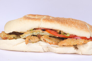 Golden Crunch: Delicious Chicken Milanese Sandwich