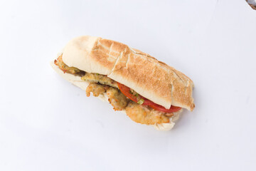 Golden Crunch: Delicious Chicken Milanese Sandwich