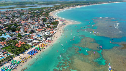 Porto de Galinhas, Brazil. The natural pools, known as 'piscinas naturais,' are what make this town...
