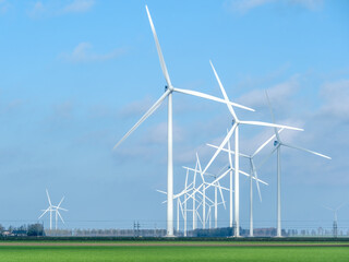 Windturbines in Flevoland