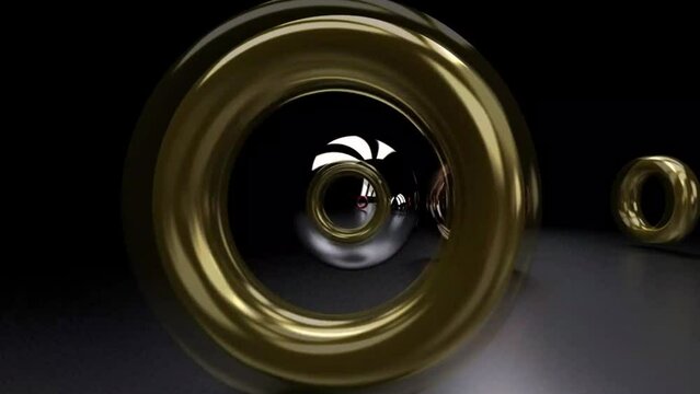 Round the Ball animation 3d