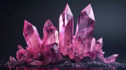 colored crystals