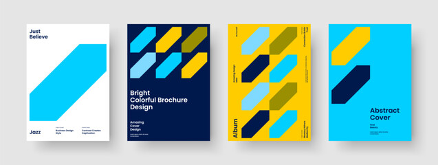 Creative Book Cover Template. Geometric Banner Layout. Modern Brochure Design. Poster. Background. Report. Business Presentation. Flyer. Leaflet. Handbill. Magazine. Brand Identity. Pamphlet
