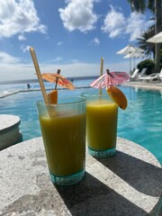 cocktail on the beach