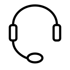 This is the Audio icon from the Shopping icon collection with an Outline style