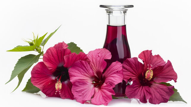 Sobolo Marinade (Hibiscus marinade) isolated on white background