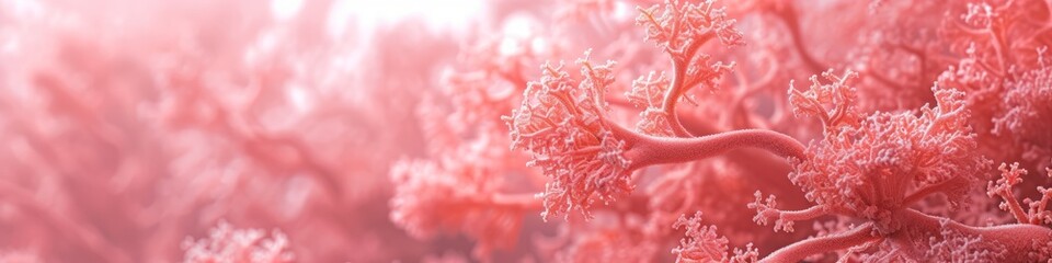 Naklejka premium pink coral background.