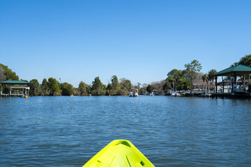 Kayaking in Crystal River Florida