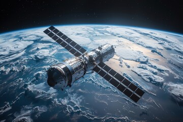 Earth's Satellite Sentry: In Orbital Path