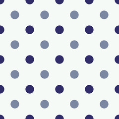 Small blue polka dot seamless pattern background