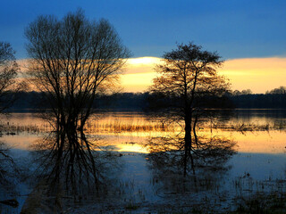Abendstimmung am kleinen Pl&ouml;ner See