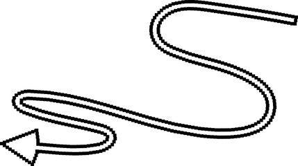 Arrows pixel different shapes and directions