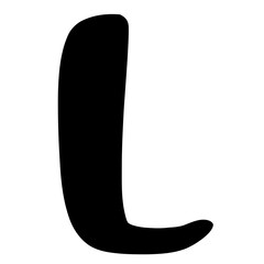 The letter L (Png)