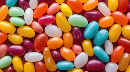 a group of jelly beans