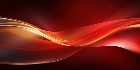 a red and yellow wavy lines