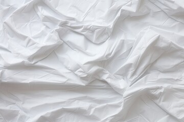 Obraz premium a white crumpled fabric